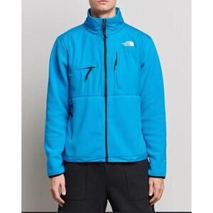 NWT The North Face Denali Fleece Full Zip Jacket Acoustic Blue Mens Medium